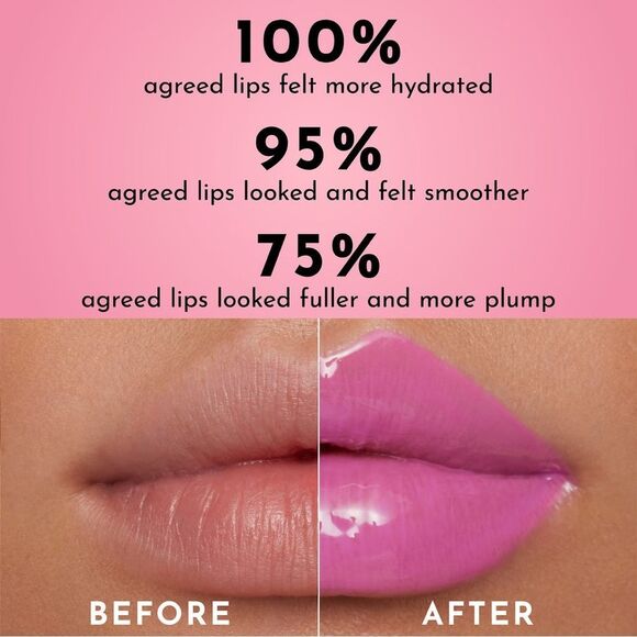 Lawless Forget The Filler Lip-Plumping Gloss - Violet Orchid - Picture 4 of 7